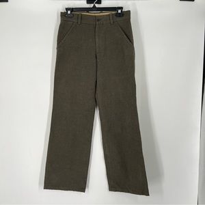 THEORY Cotton Wide Leg Trousers pants size 28